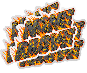 None Above π₯ - Die Cut Sticker