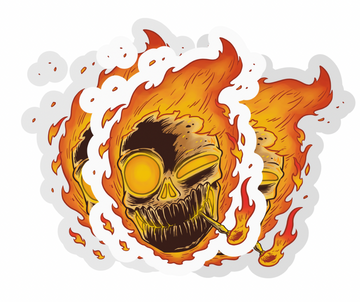 Fuego - Die Cut Sticker
