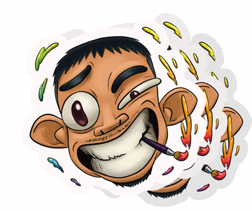 Noelito - Die Cut Sticker - 3"